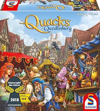 Schmidt | Quacks of Quedlinburg | Board Game | Ages 10+ | 2-4 Players | 45 Minutes Playing Time