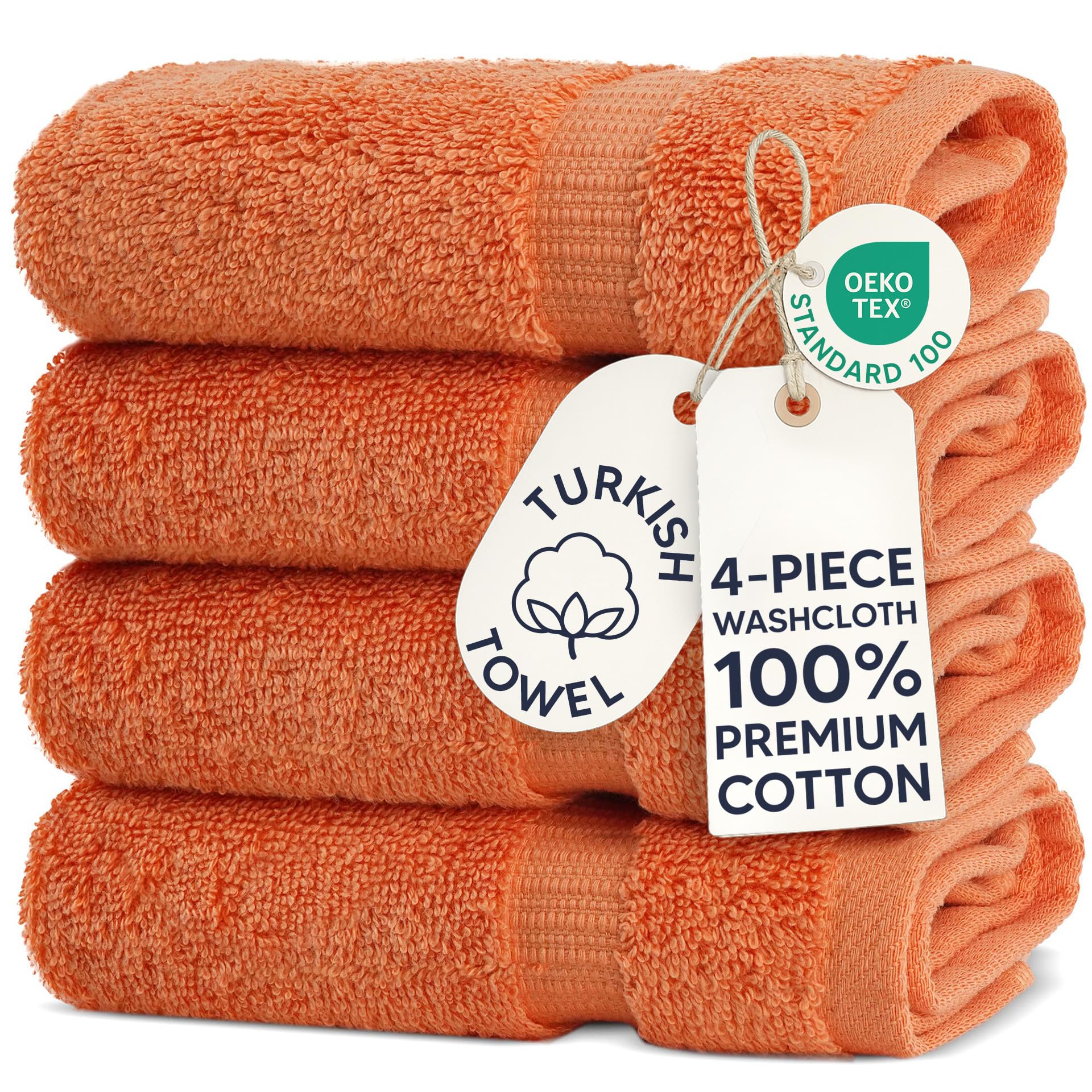 Chakir Turkish Cotton Bath Towels - 4 Pack -9
