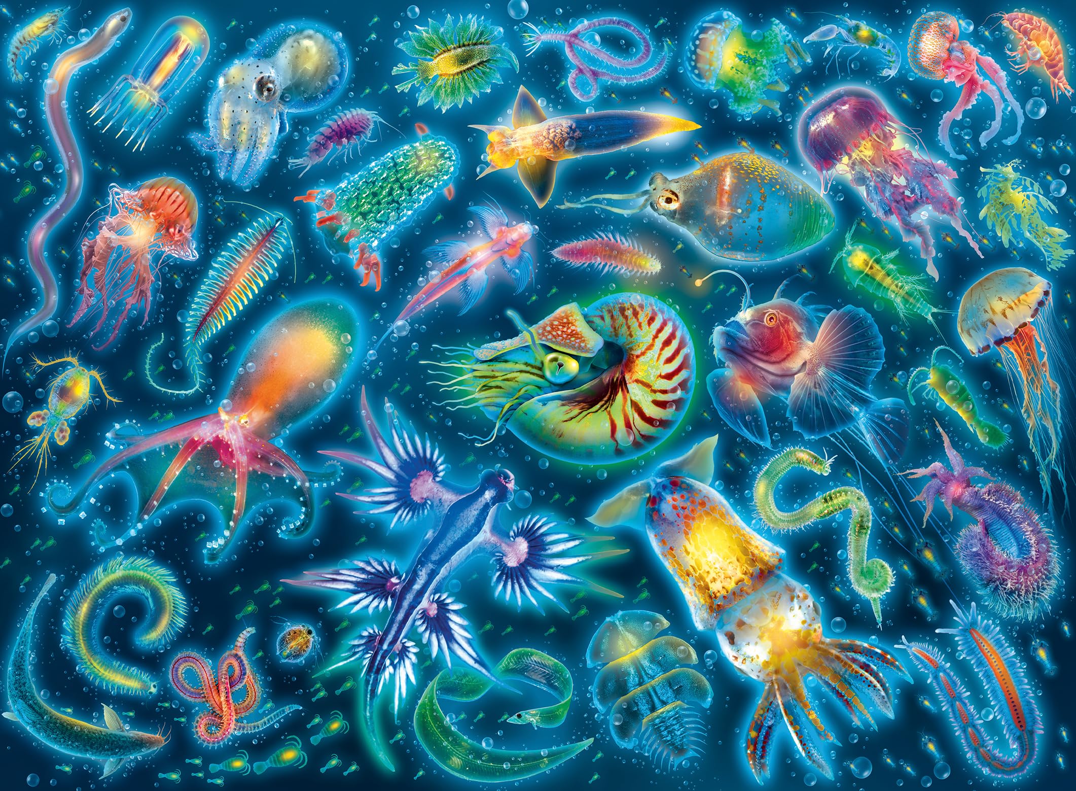 Ravensburger Colourful Underwater Species 500 Piece Jigsaw Puzzle for Adults and Kids Age 10 Years Up, Multicoloured