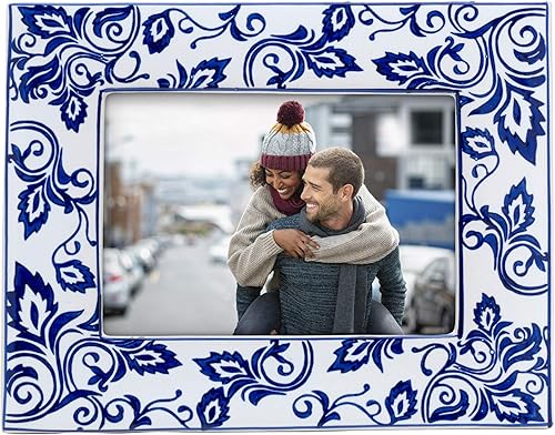 Miniatura 2 de Mikasa Marco de cerámica Paisly, color blanco