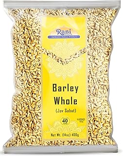 Rani Barley (Jav) Whole With Husk (Non-hulled) 14oz (400g) ~ All Natural | Vegan | NON-GMO | Kosher | Indian Origin
