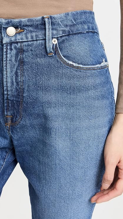 Good American Women's Good Classic Jeans, Blue844, 4