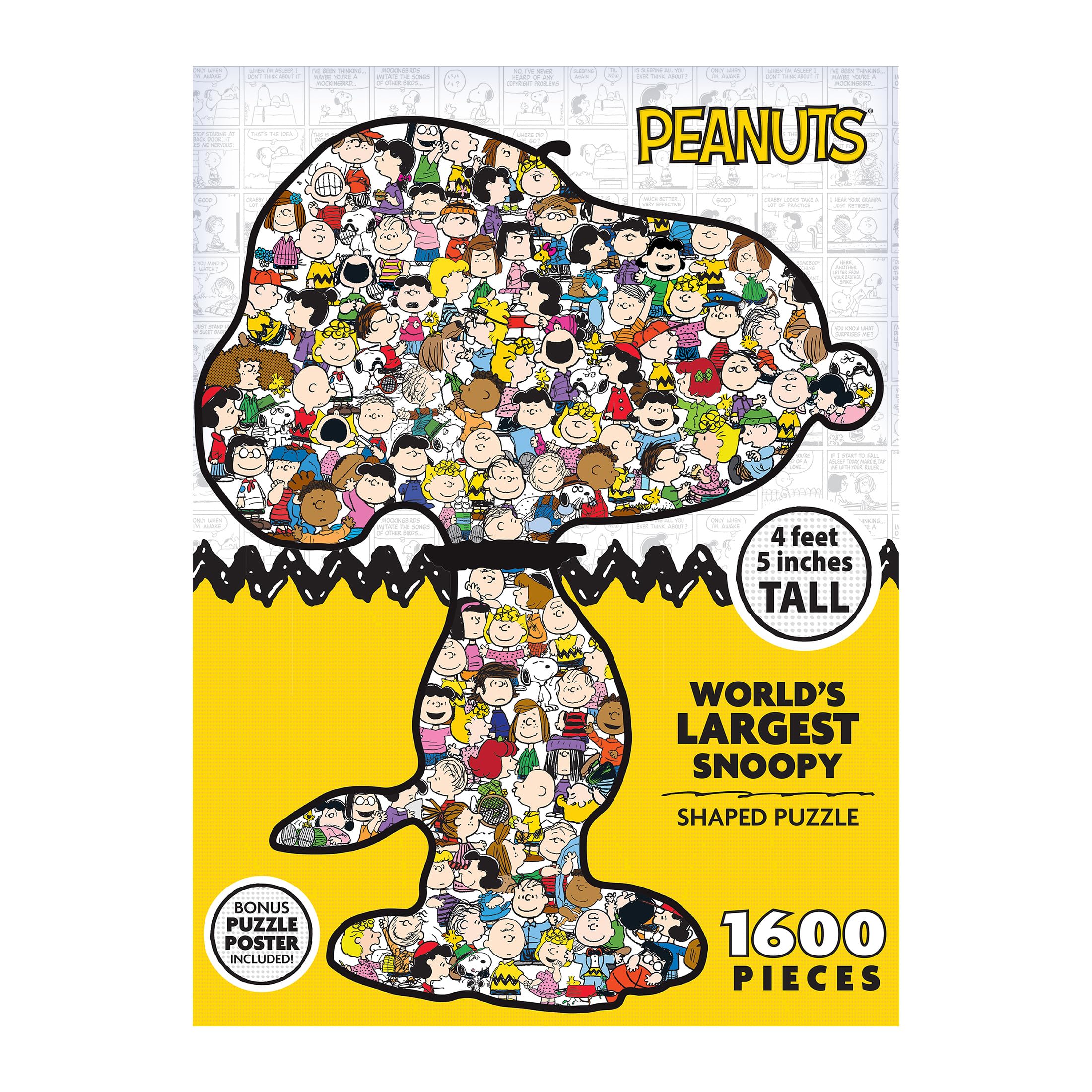 Amazon.com: RoseArt - Peanuts - World's Largest Snoopy - 1600