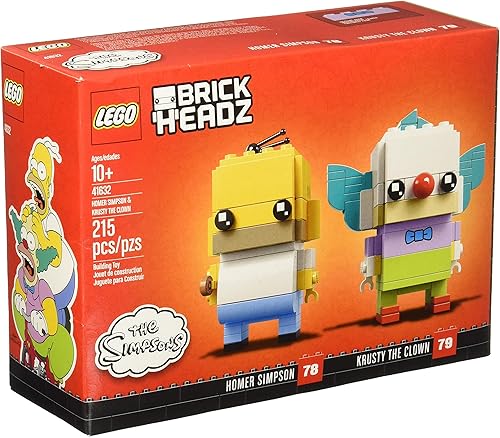 LEGO BrickHeadz _Homer Simpson & Krusty el payaso (41632)