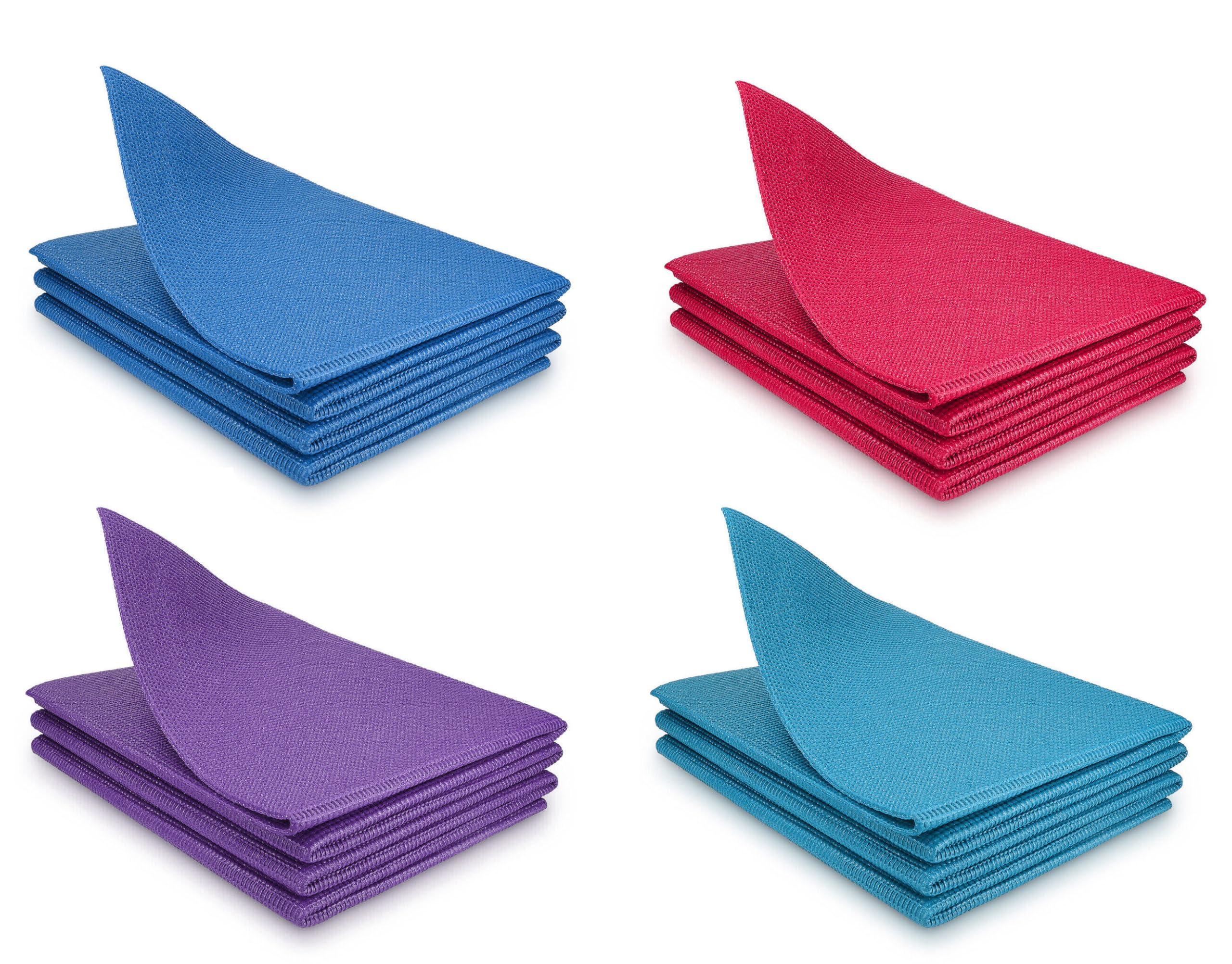 Tappetino Yoga Morbido Antiscivolo - Spessore 1cm O 1.5cm - Per Fitness, Pilates, Palestra - Foto 3