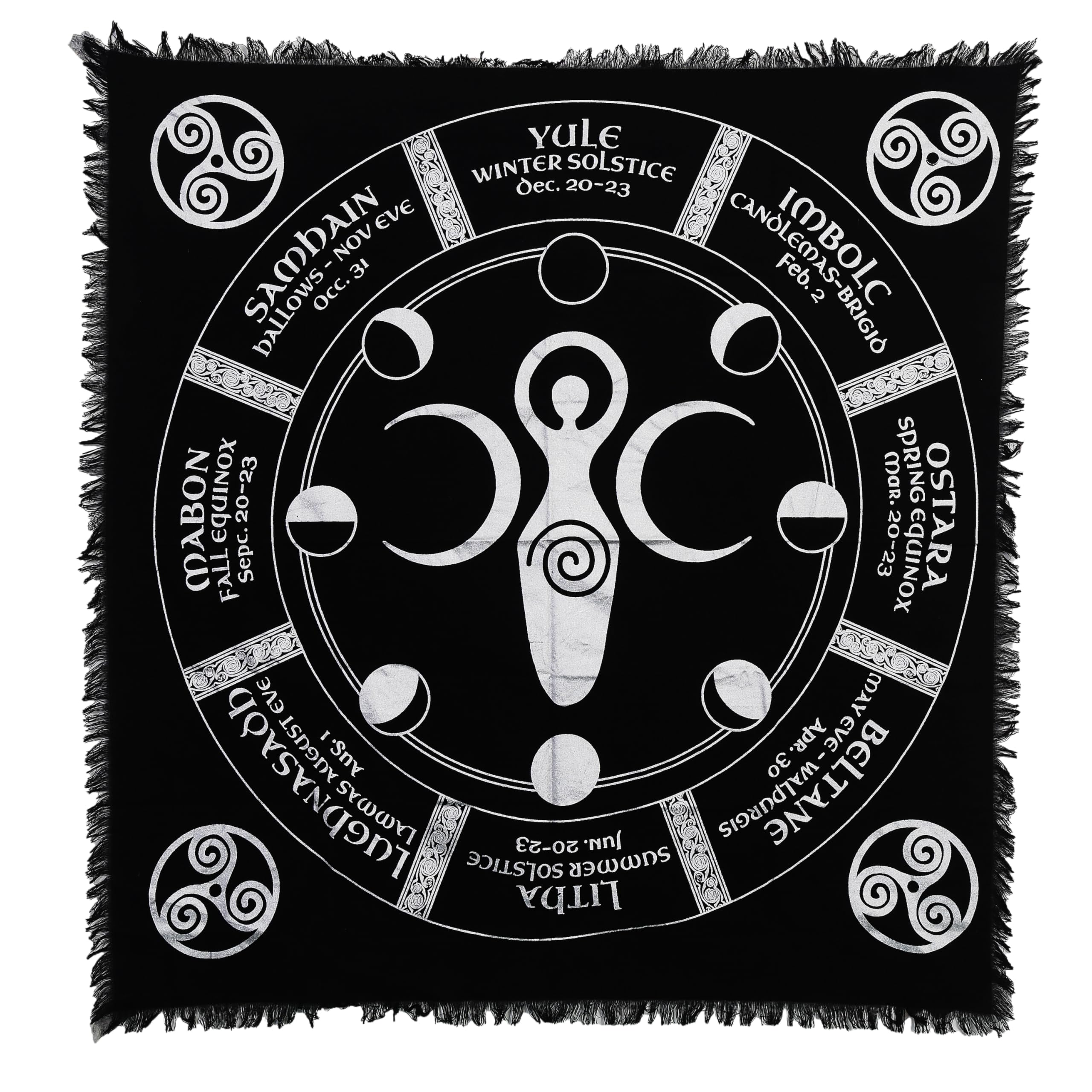 Nappe D'Autel Cartes De Tarot Serviettes De Table Accessoires De