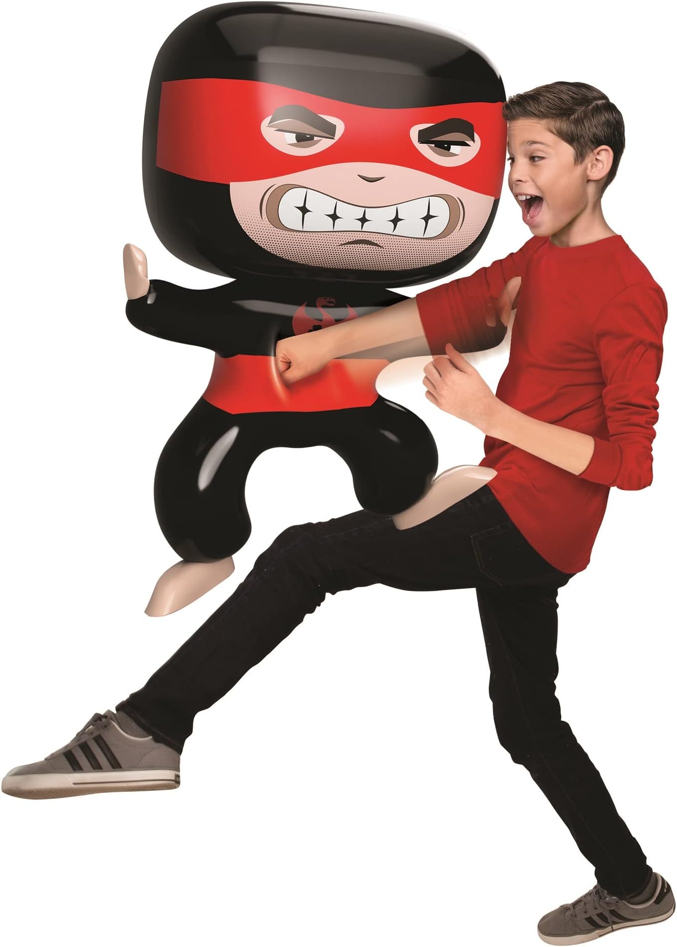 BizakBattle Wubble Ninja, inflatable figure to whip and fight with it, very resistant, recommended for children from 6 years old (62942082)