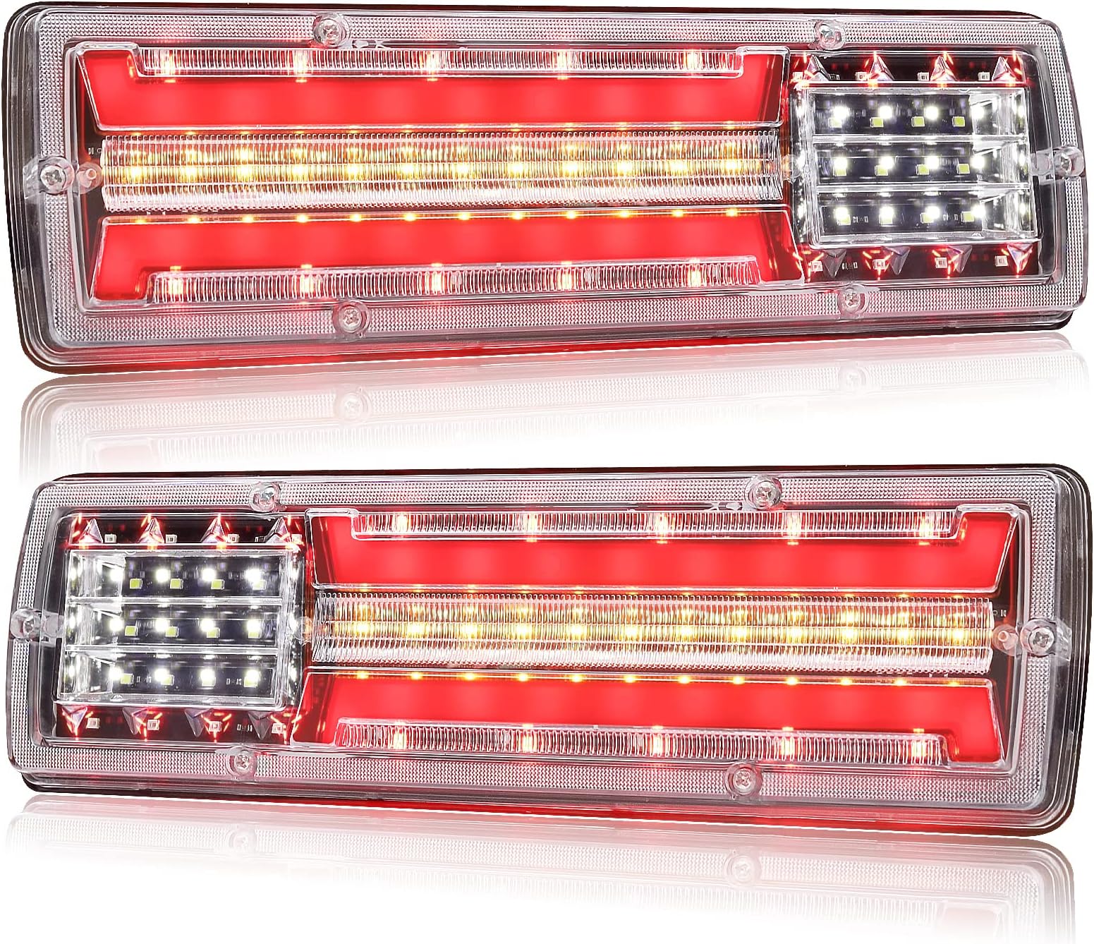 Feu Arrière De Remorque, Justech 2pcs Câble De Feux