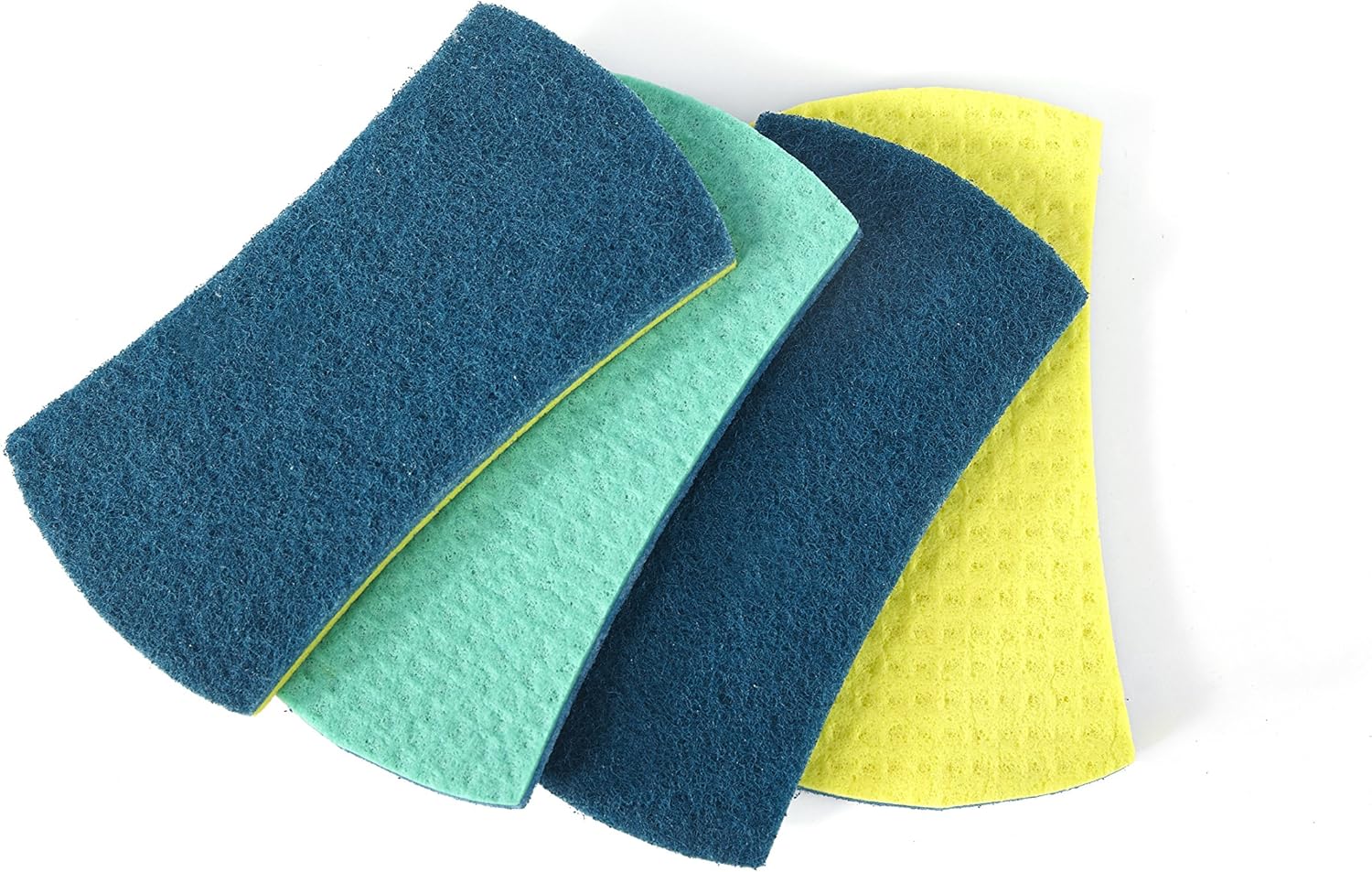Full Circle Stretch Counter Scrubbers, Set of 4