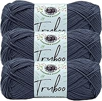 Vista 22 de (1 Madeja) Lion Brand Yarn Truboo Yarn, Aguamarina