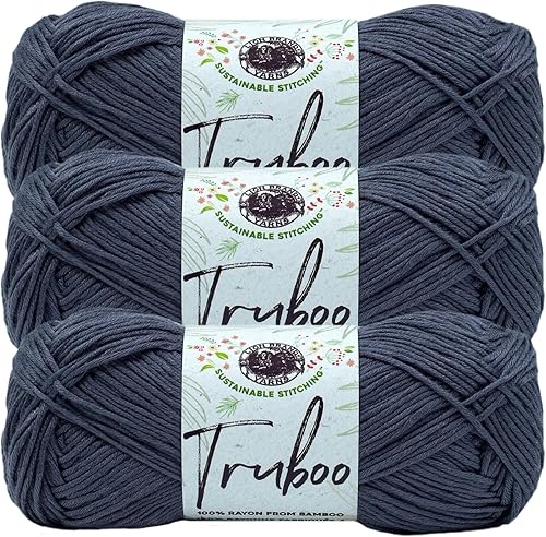 Vista 21 de Lion Brand Yarn - Truboo Yarn (1 madeja), Cameo