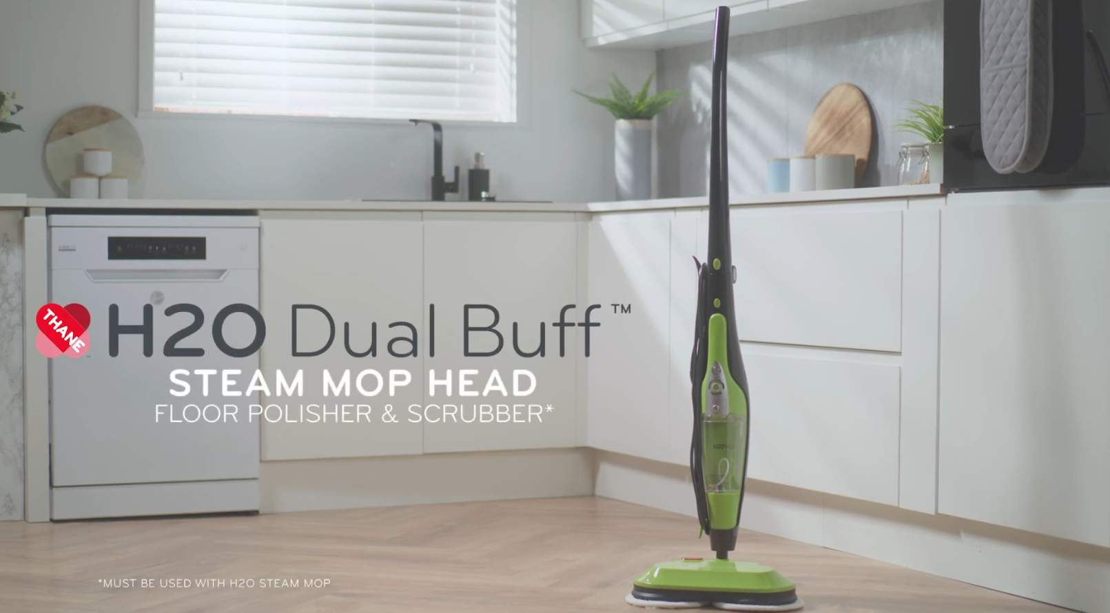 VERTEX H2O（ヴェルテクス H2O）FJT245-1010-S Amazon.com - H2O X5 Dual Buff Steam Mop, 8 in 1 Handheld Steam