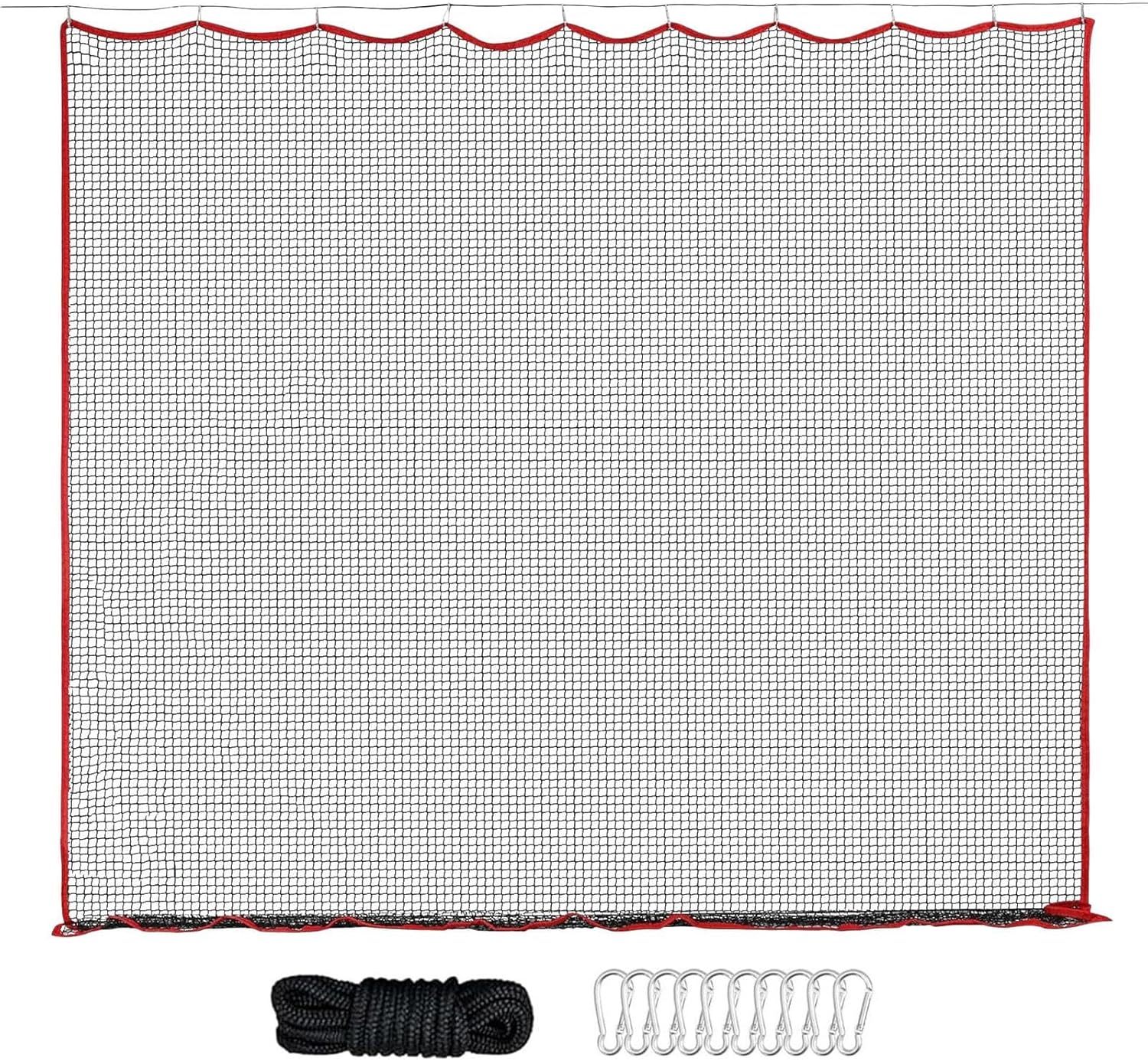 Golf Netting, Efficient Sölo Practice Solution, 10x10ft, Baseball Training Net, Backyard Sports Practice Net, Quick Setup and Takedown, for Baseball, Softball, Golf, and Football