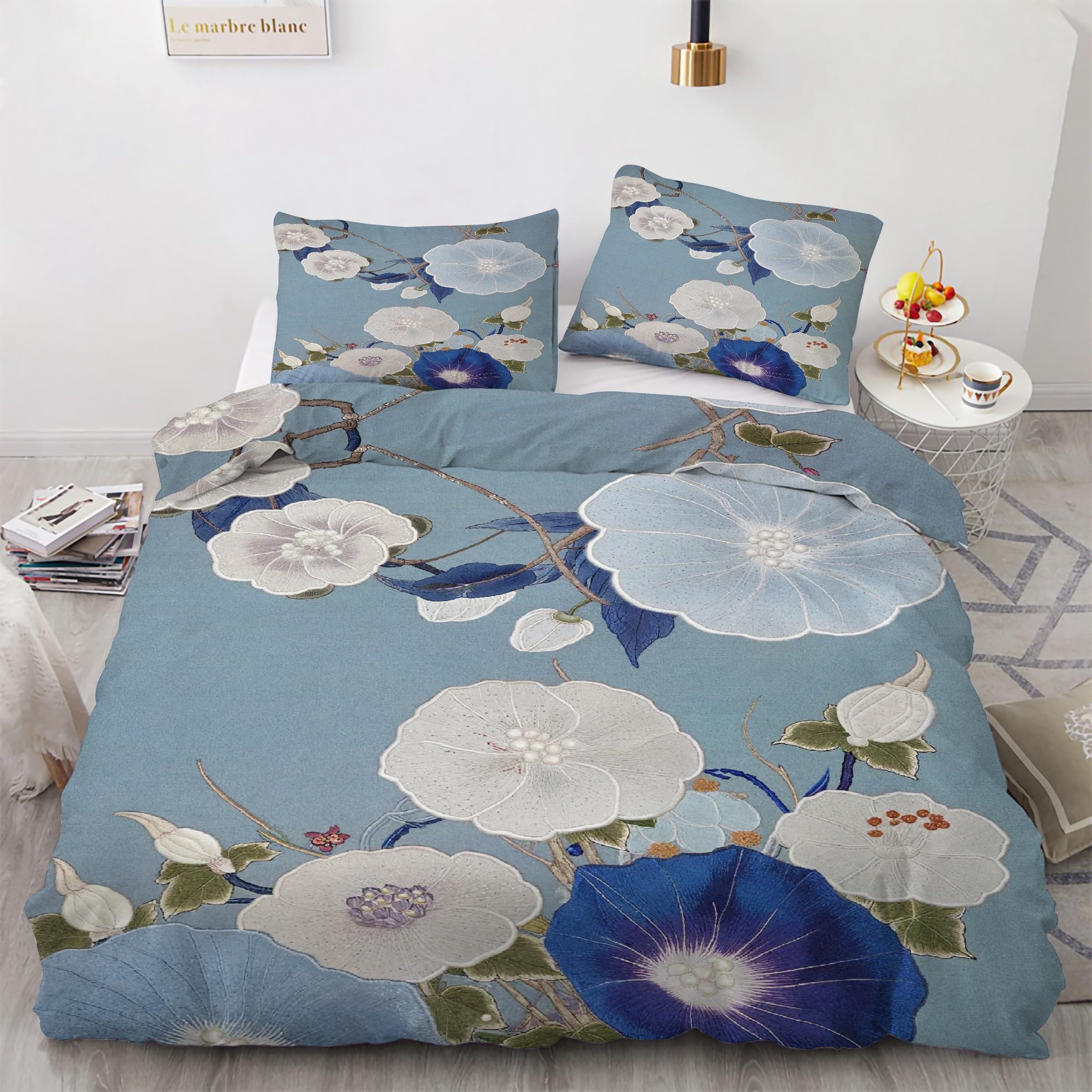 Housse de couette 200x200 bleu pour transformer l'ambiance de votre chambre