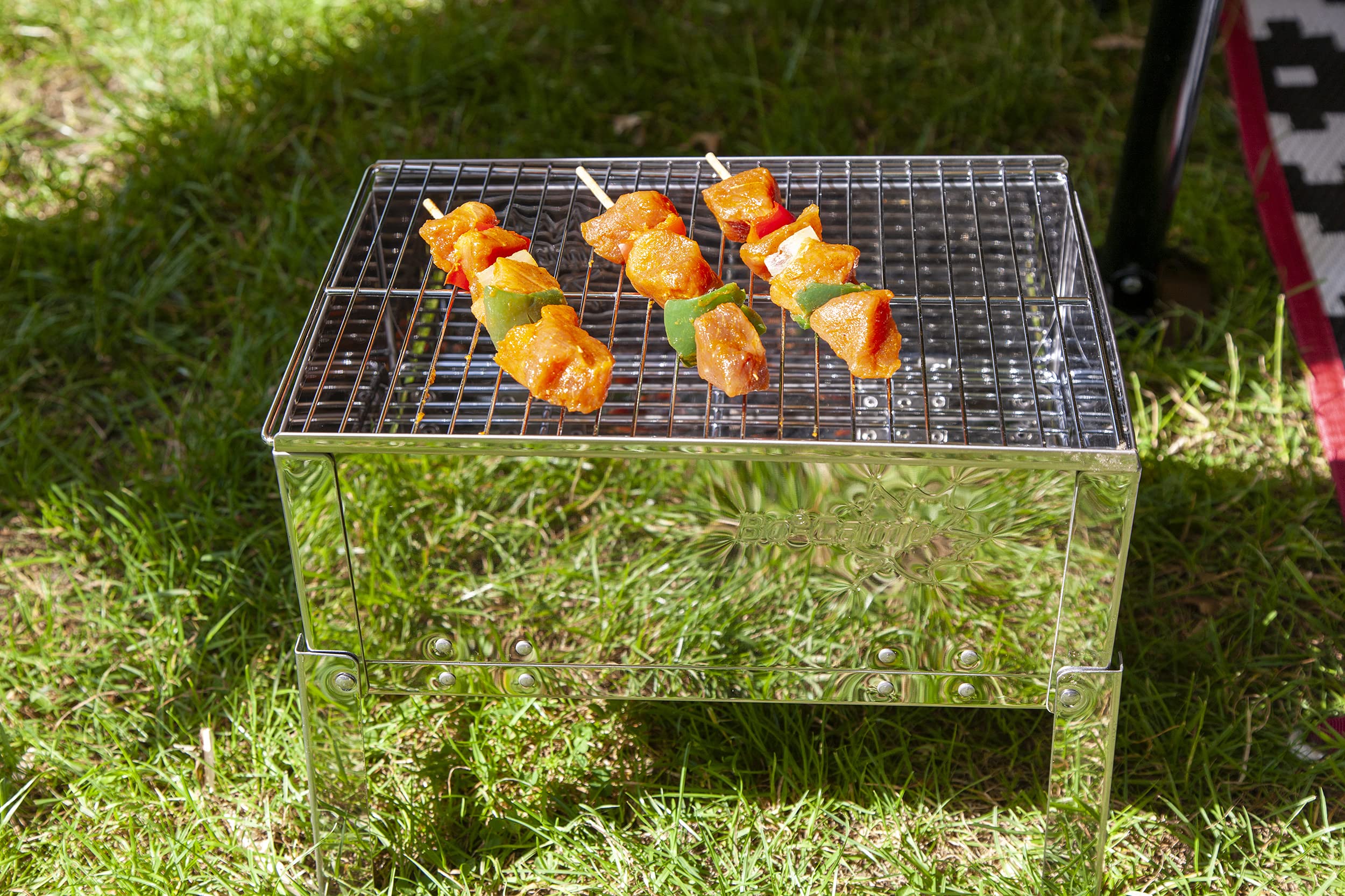 Bo-Camp - Grill - Kompaktowy - Deluxe - RVS