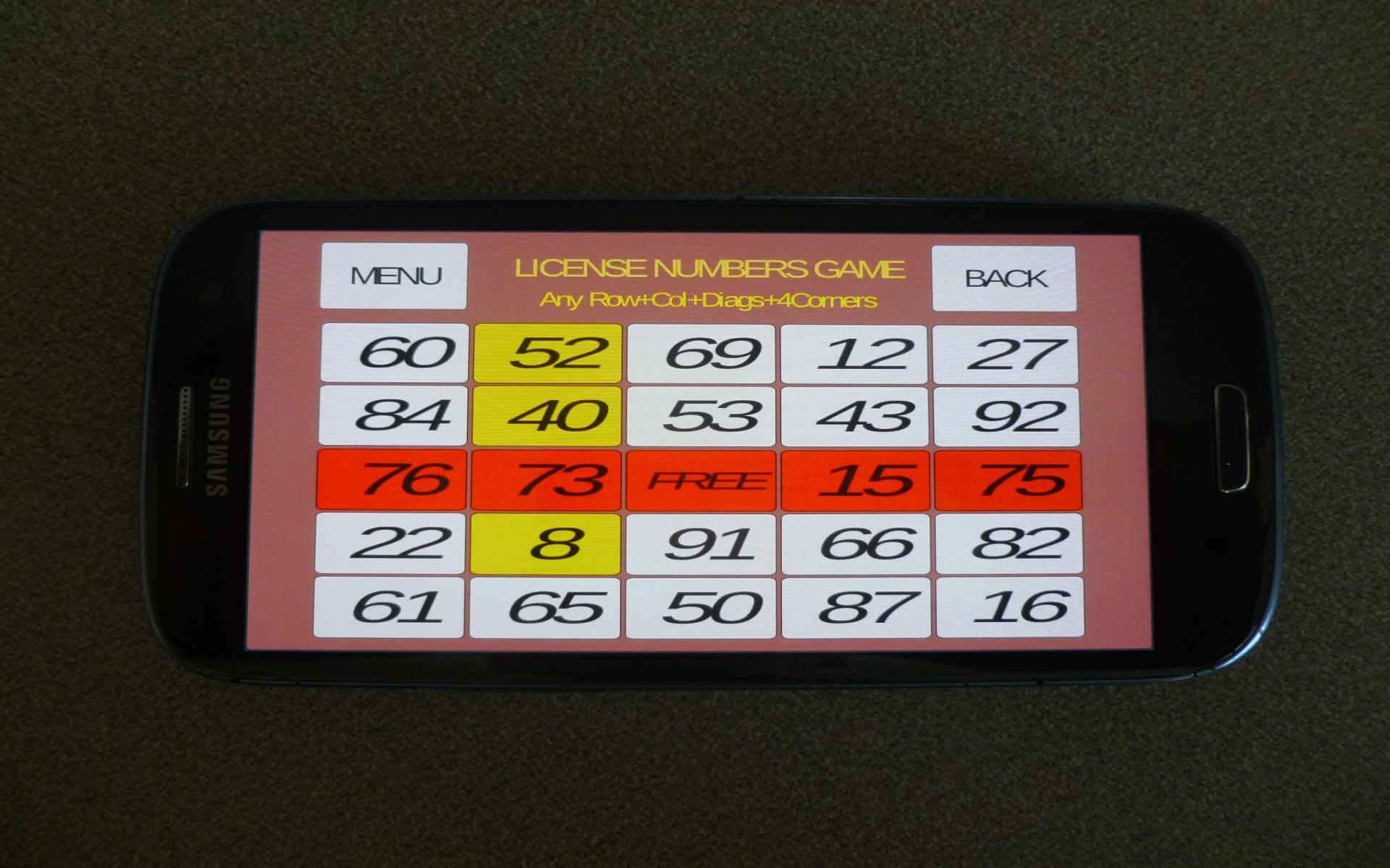 License Plate Games App on Amazon Appstore