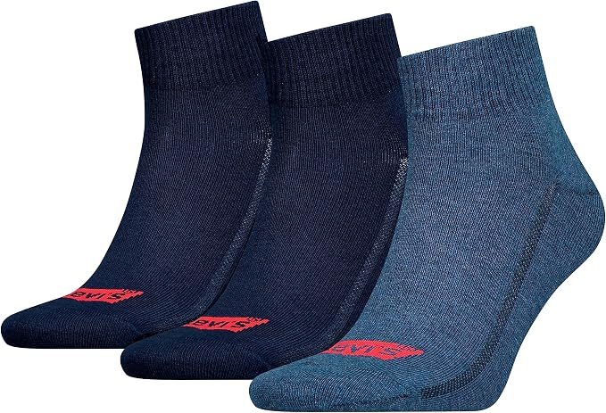 Pack 3 Pares Calcetines Levi's para Adulto Unisex