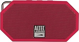 Altec Lansing IMW257-DR Mini H2O Wireless Bluetooth Outdoor Speaker (Red) Price In India