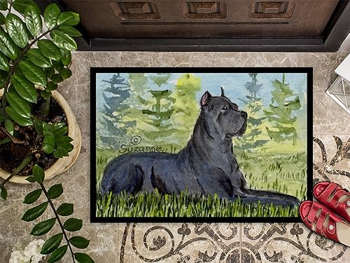 Miniatura 4 de Caroline's Treasures SS8682MAT - Tapete de cane Corso de 18 x 27 pulgadas, para interiores y exteriores, para entrada, antideslizante, lavable, de