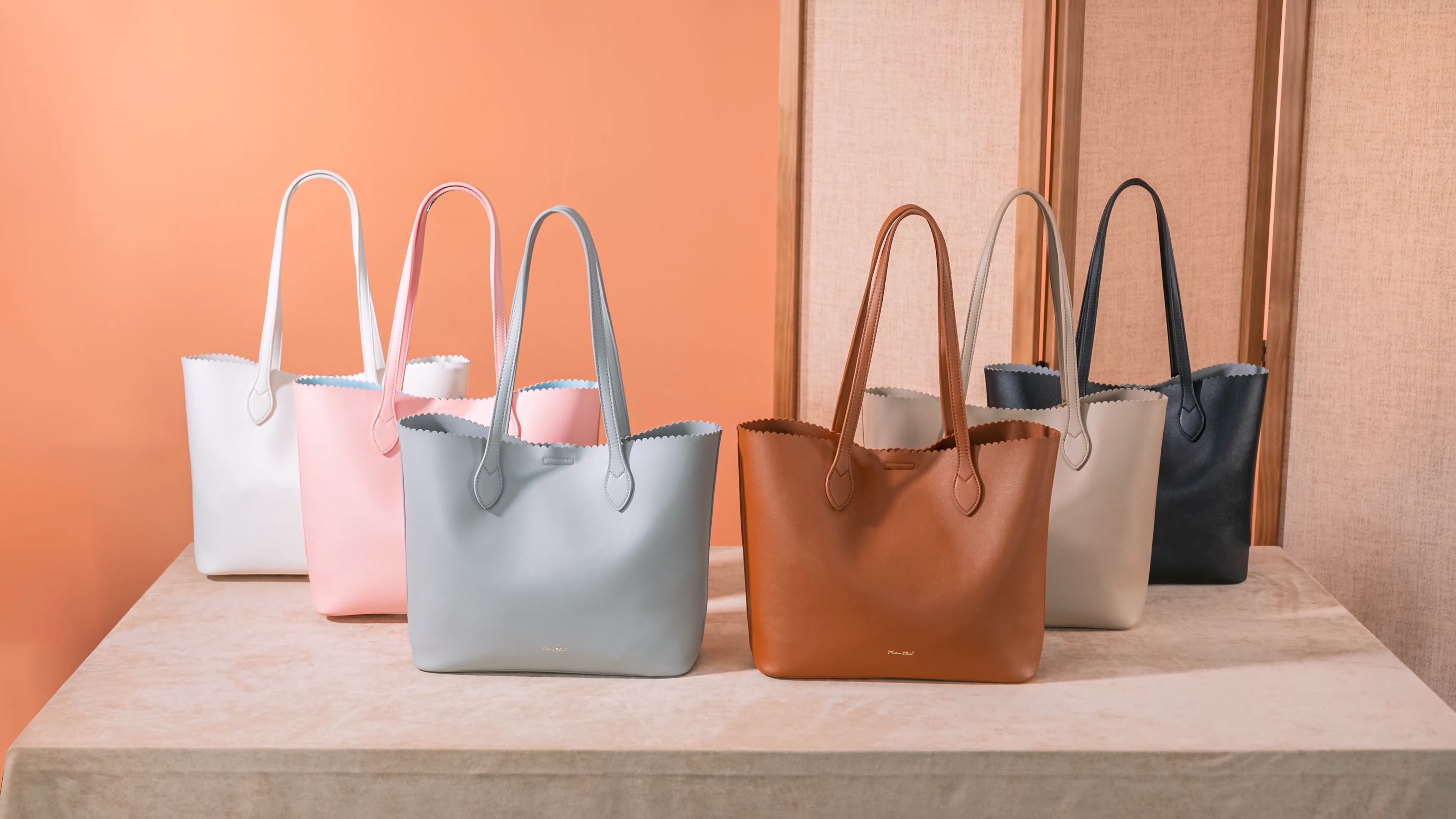Bolso Tote de Cuero Milan Chiva para Mujer miniatura 7
