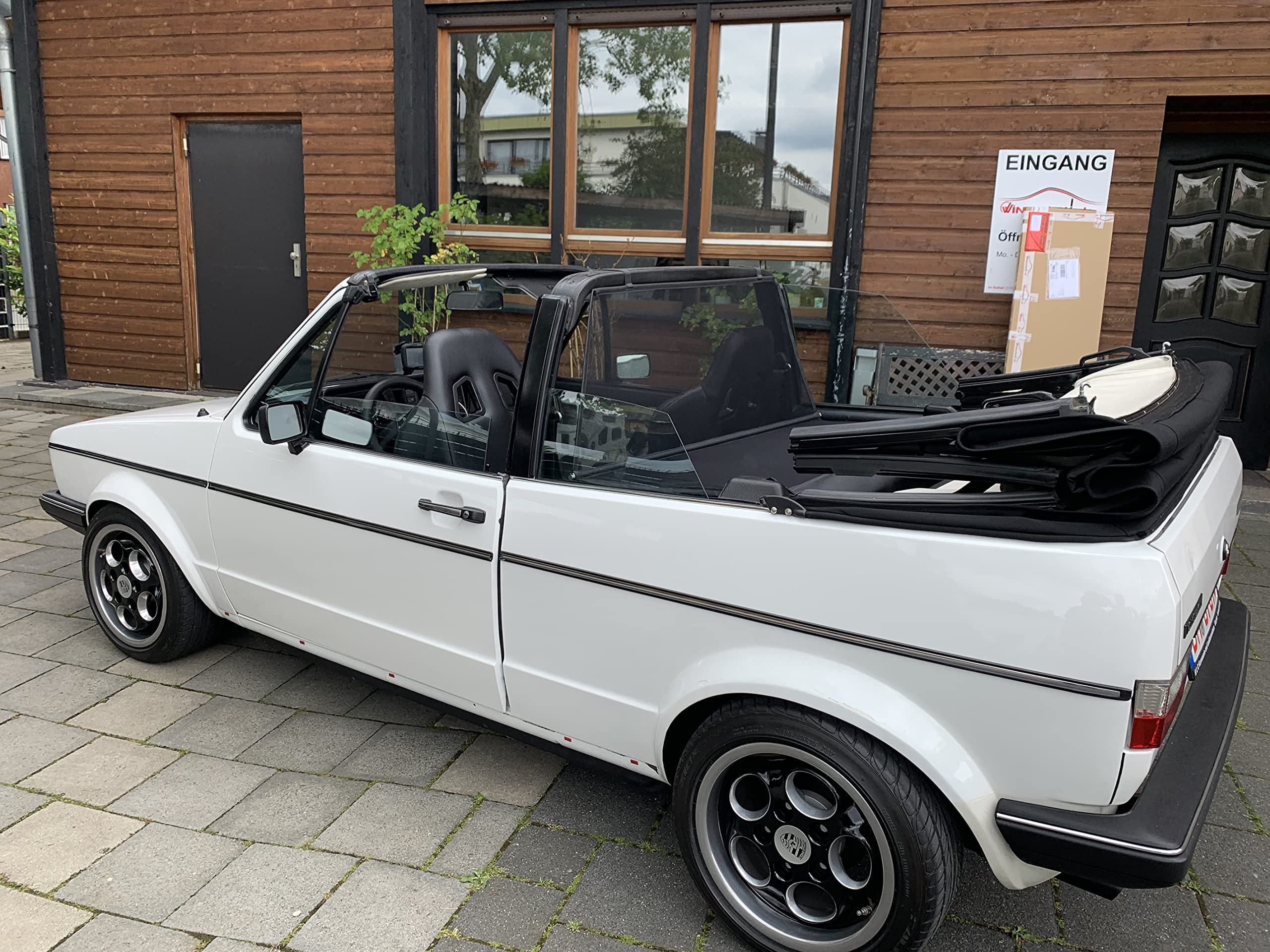 deflettore del vento adatto per VW Golf I Cabrio