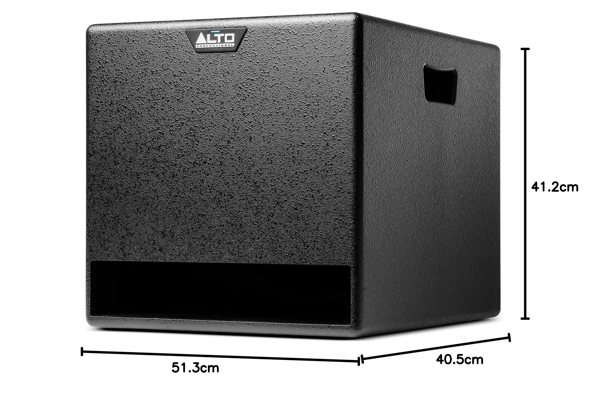 ALTO TX212S - Subwoofer Attivo da 12" e 900W Con DSP, Selettore PA, Amplificatore in Classe D Con Circuito di Protezione, Nero