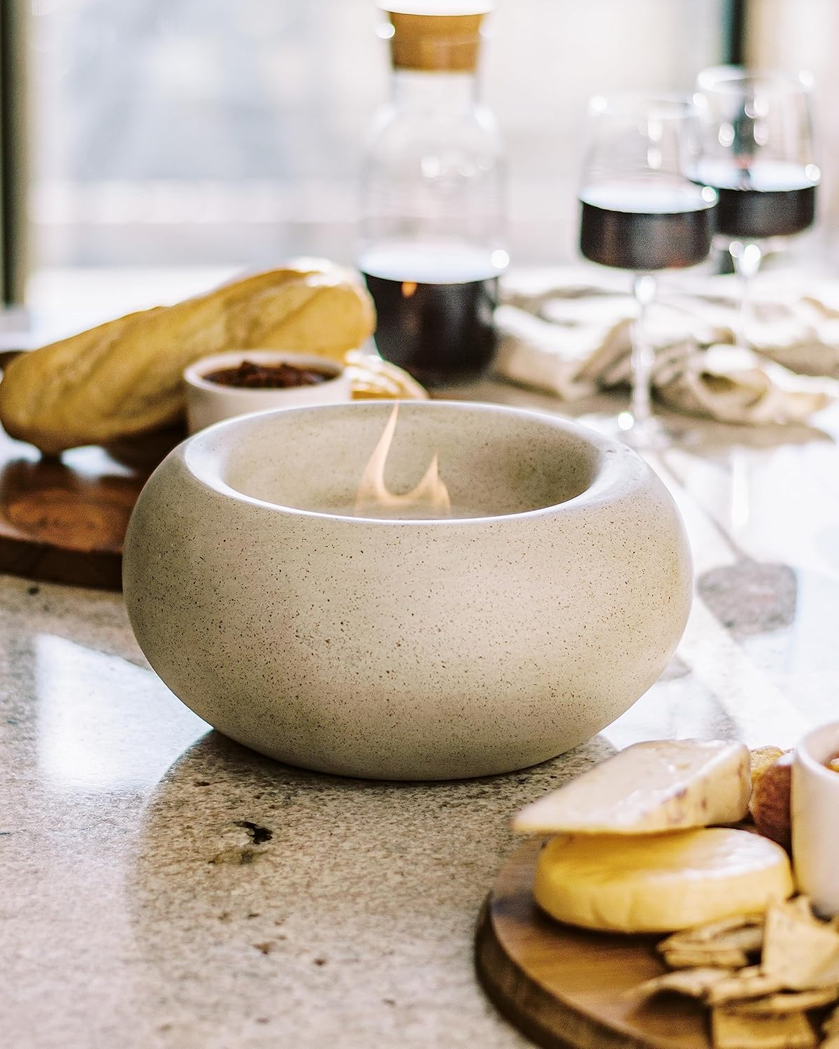 Hillside Home Store Portable Table Top Fire Pit Durable