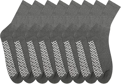 Miniatura 10 de Personal Touch - Calcetín unisex para hombre o mujer diabético, cómodo hospital, 9 pares