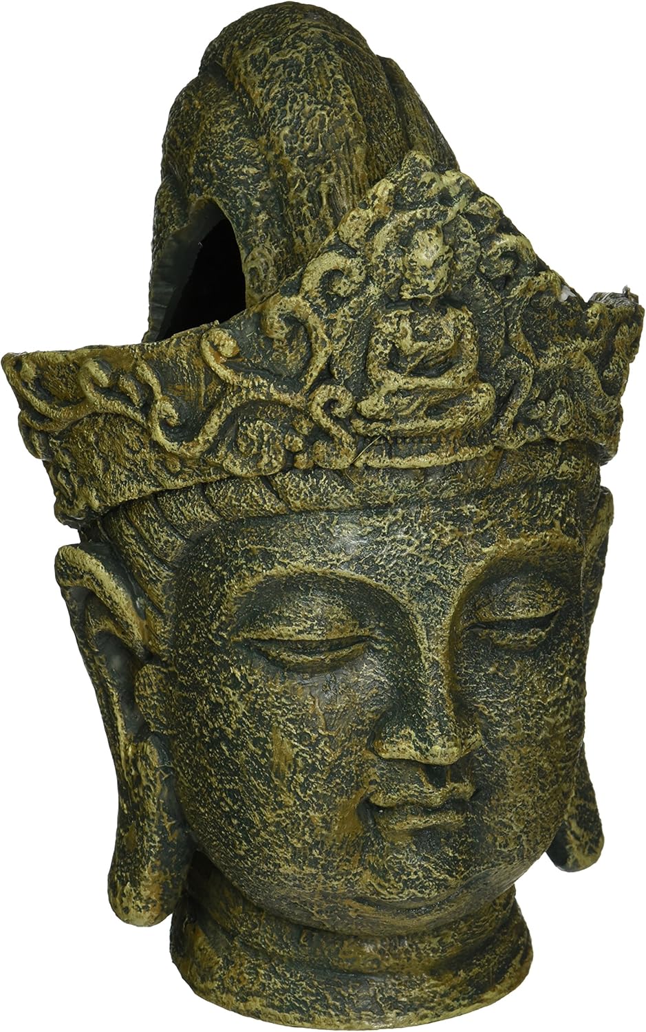 PennPlax Buddha Head Fish Tank Decoration Ornament