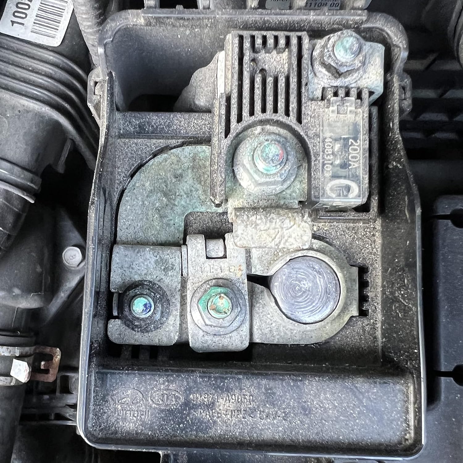 EDS New Replacement 18980-08110 189808110 200Amp Battery Fuse C for Hyundai Kia Sedona Soul Rio etc w Nuts