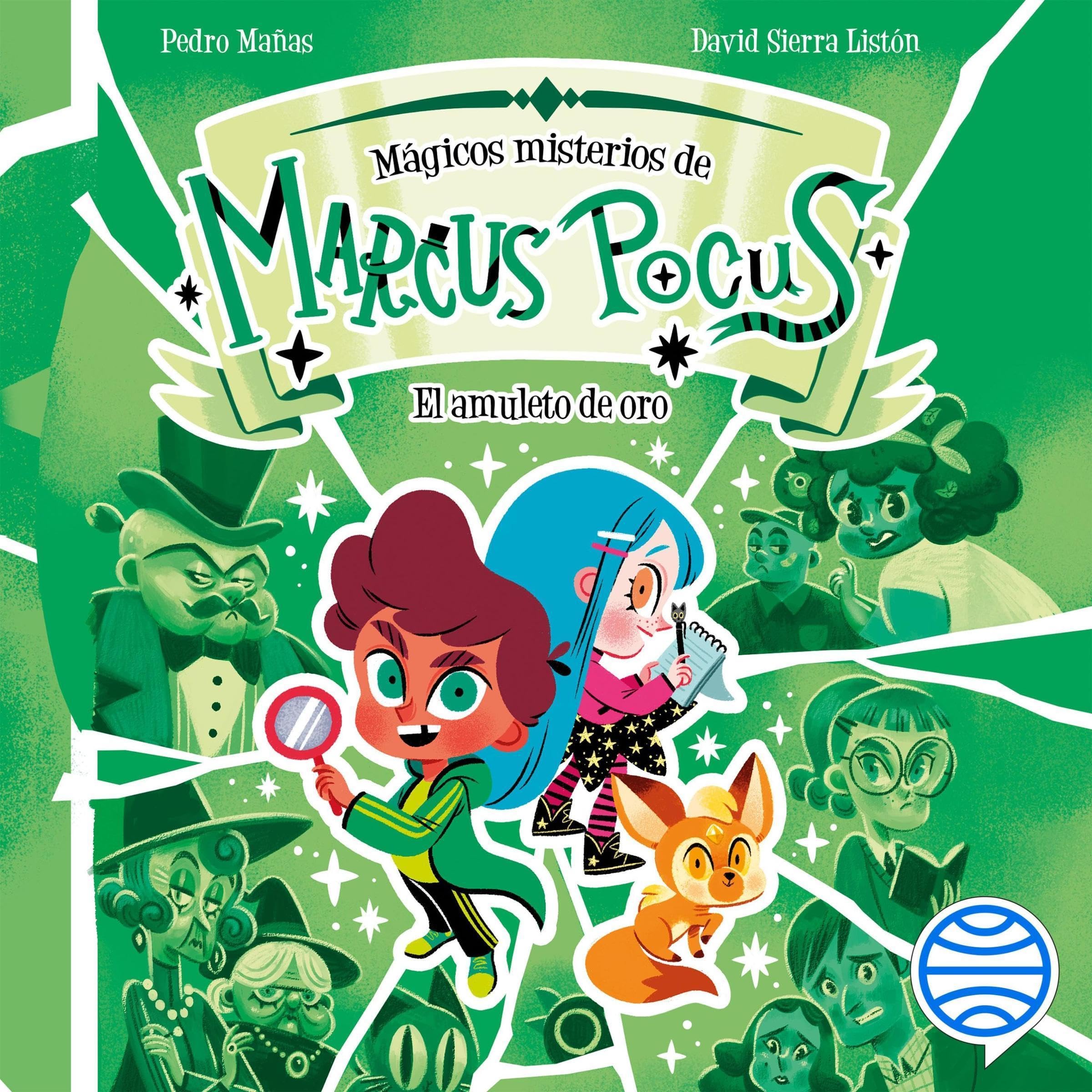 Cover art for Marcus Pocus. Mágicos misterios 1. El amuleto de oro