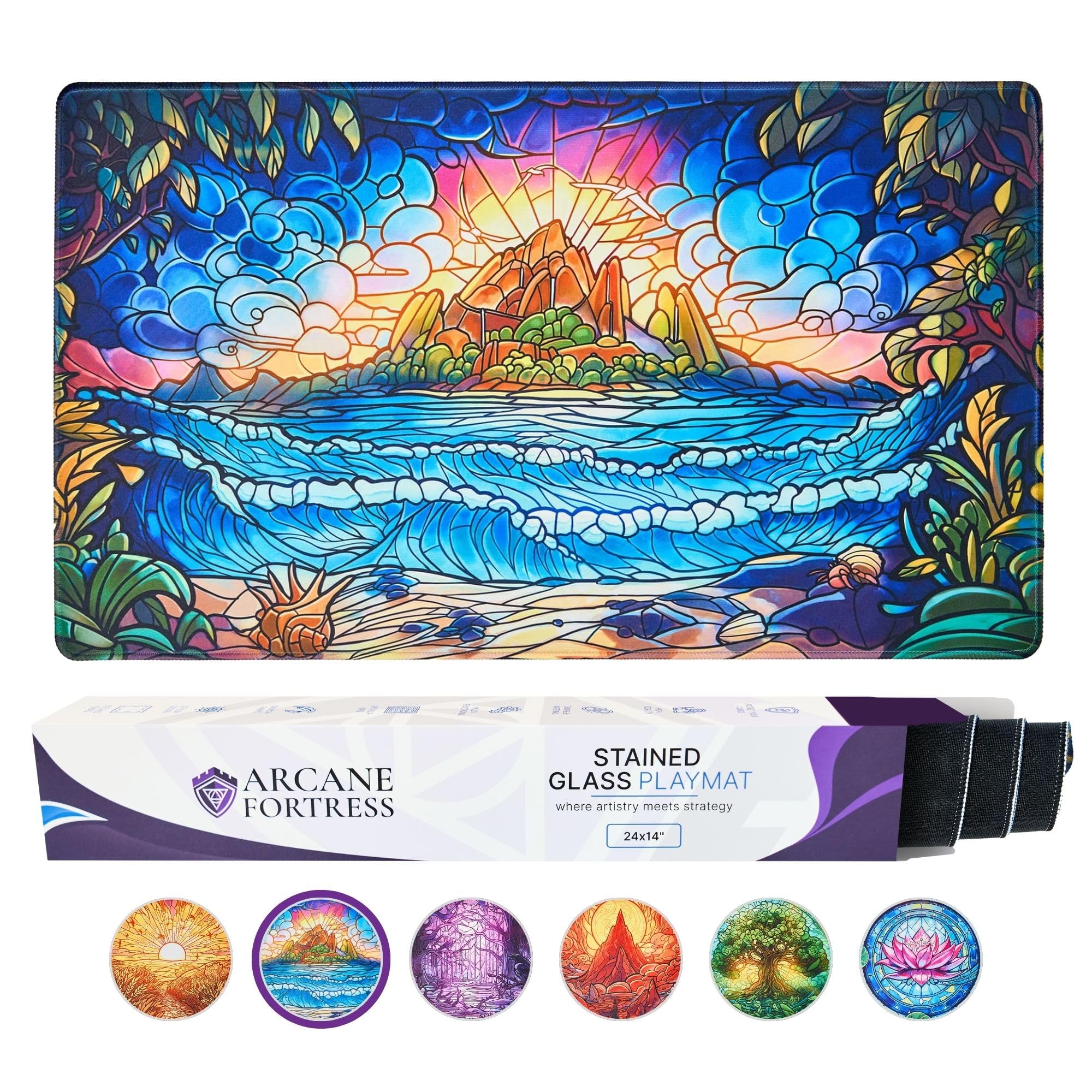 Amazon.com: MTG Magic The Gathering Playmat 24x14 Inches, Original