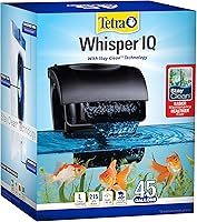 Tetra Whisper IQ 45 Power Filter for 45 Gallon Aquariums - Quiet 215 GPH with Stay Clean Technology