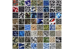 Hydro Dipping Kit Enhanced with Camouflage Water Transfer Printing and 5 Packs...