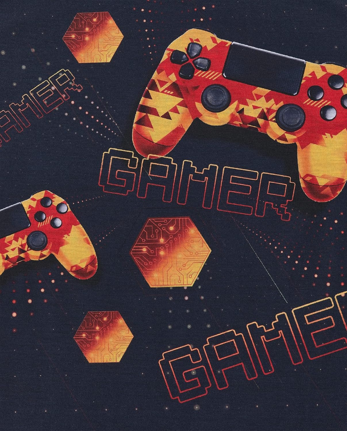 The Children's Place boys Long Sleeve Top and Pants 2 Piece Pajama Set - Image 2