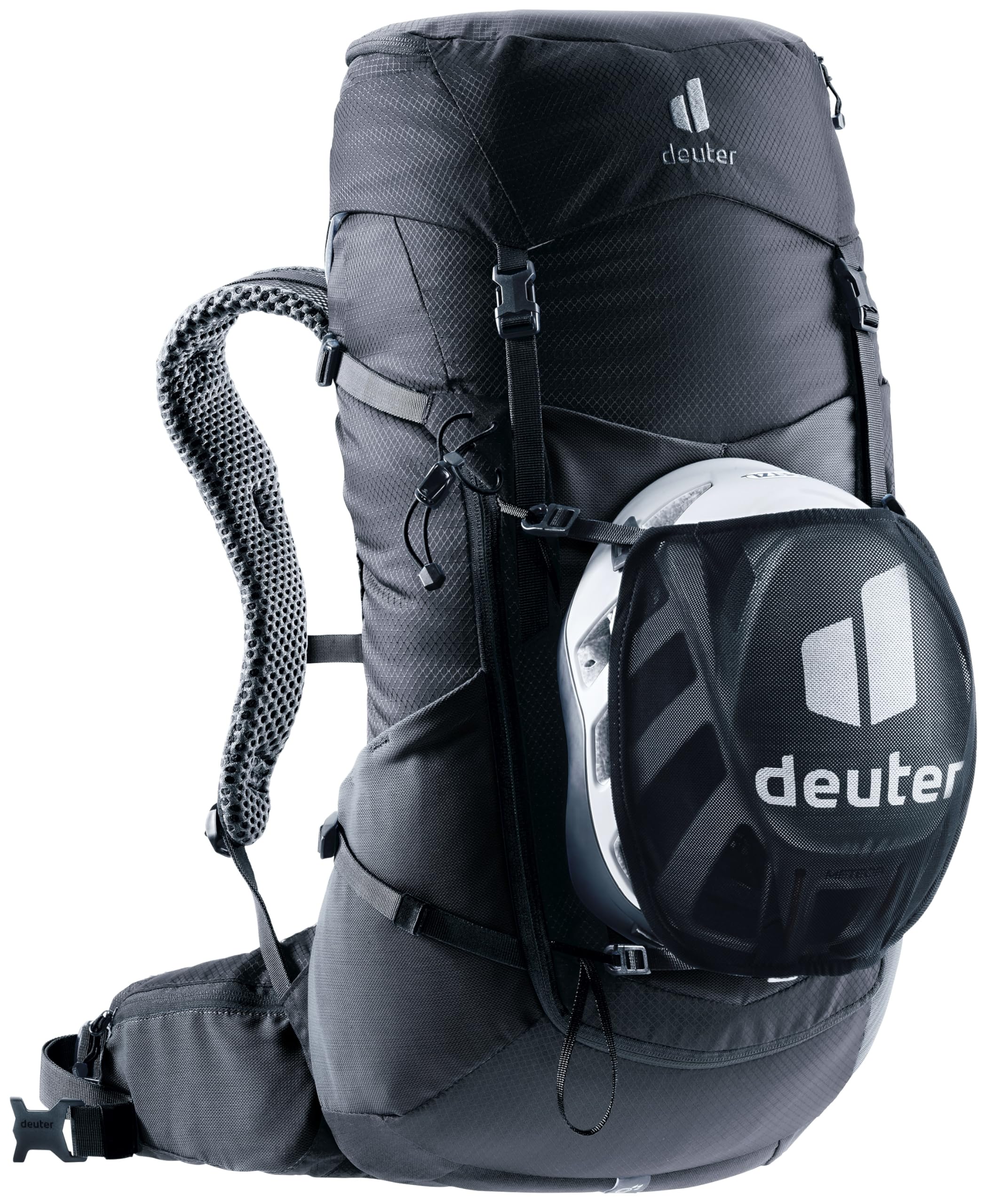 deuter Futura 26 Zaino da trekking con schienale in rete e copertura antipioggia