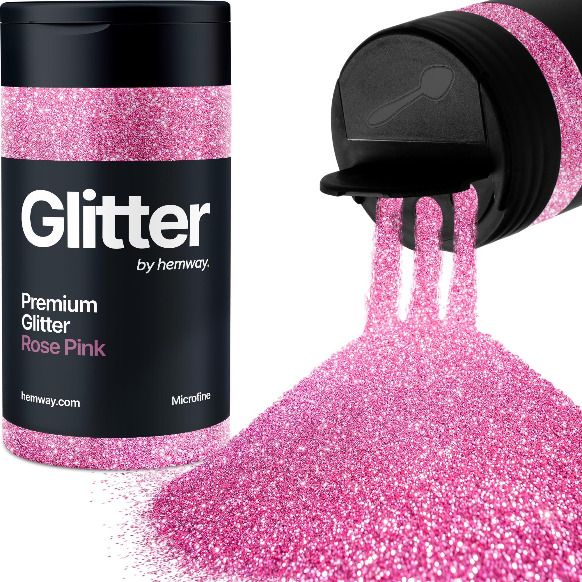 Champagne Gold Glitter Shaker, 130g Ultrafine Glitter, Crafts 1/128" Metallic Flake Champagne Gold Sequins, Resin & Epoxy Crafts, Decorating, Halloween, Christmas Nail, Face, Hemway — view 132