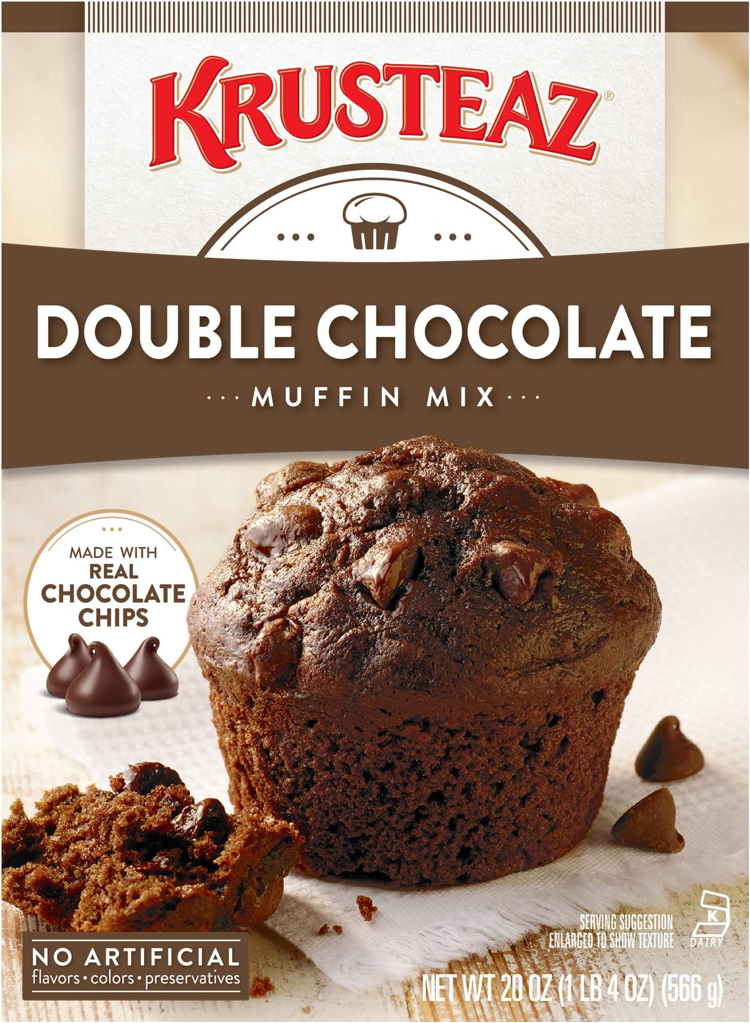 Krusteaz Almond Poppy Seed Muffin Mix, Made with Real