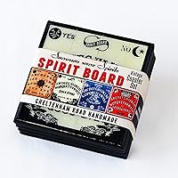 Vista 5 de Vintage Halloween Spirit Board Drink Coaster Set