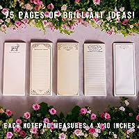 Vista 2 de Paquete de bloc de notas delgado Sugarboo (Patos en una fila, ideas brillantes, te amo hasta la luna y de regreso)