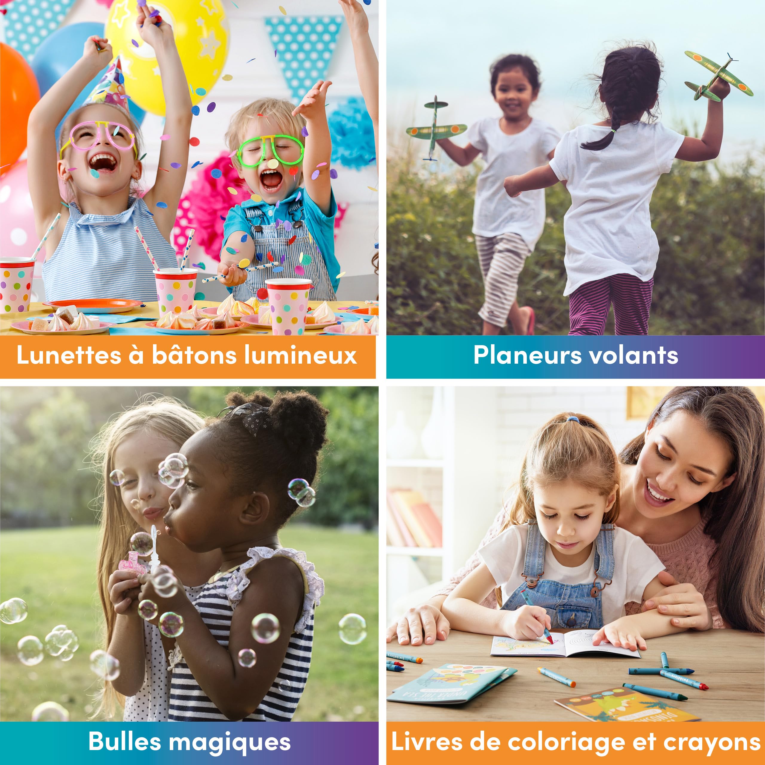 WOOWAIR 60 Pièces Kit Détective, Détective Pinata Anniversaire, Kit Espion Avec Stylos, Carnet De Notes, Lunettes D'Agent Secret, Sacs De Fête, Moustache, Carte D'Identité Avec Clip