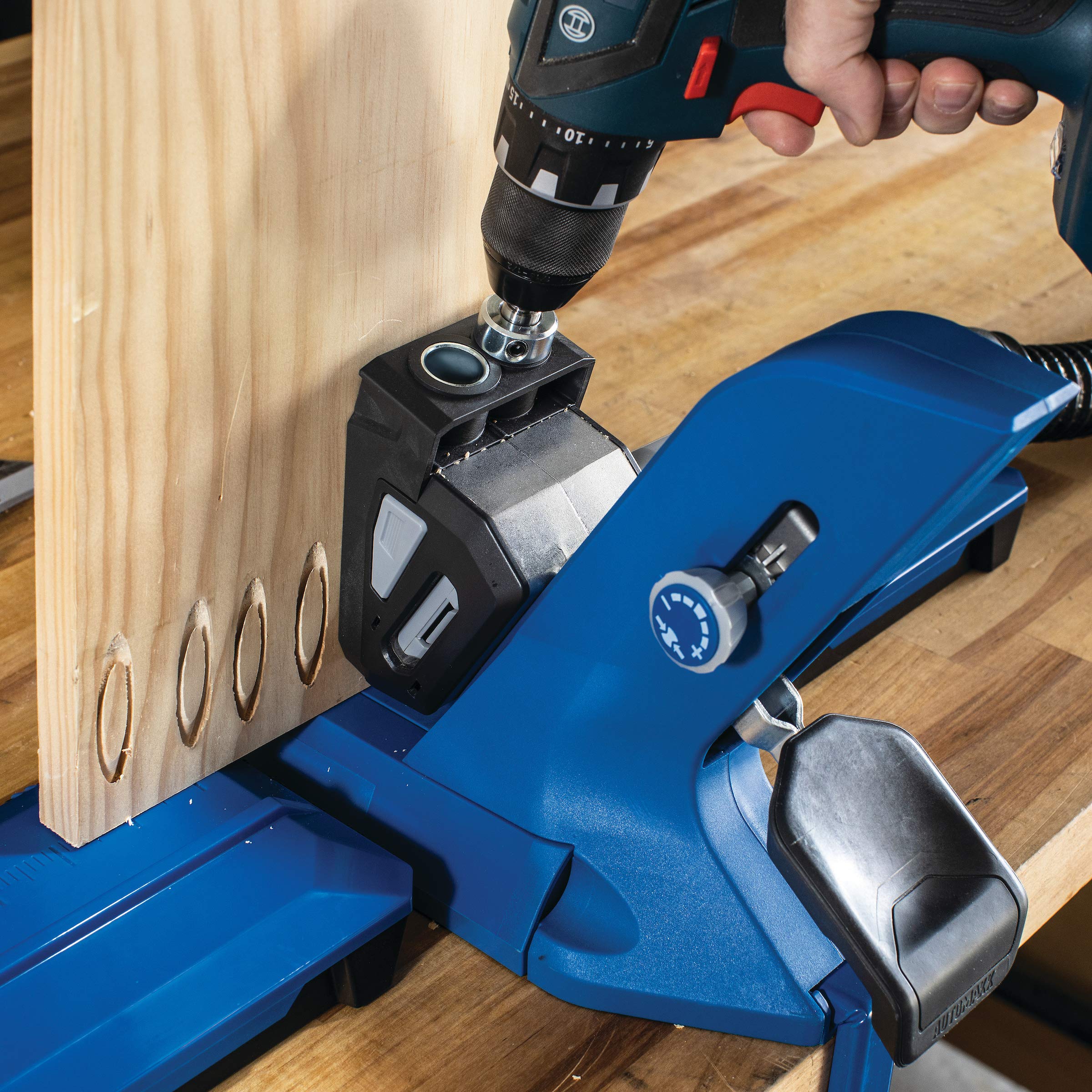 KREG KPHA740 – Plug Cutter Drill Guide (Guida per creare tappi in legno Kreg)