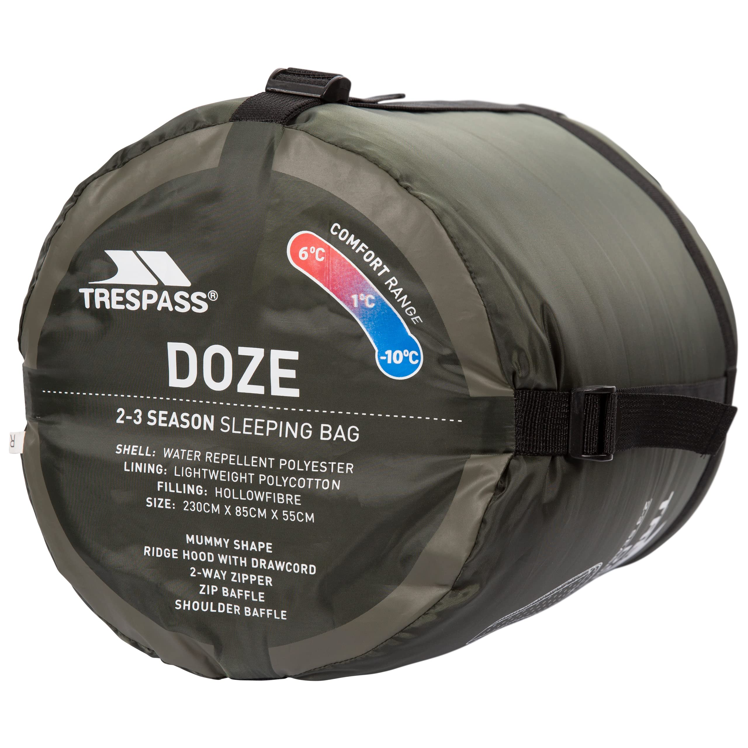 Trespass Śpiwór Doze na 3 pory roku
