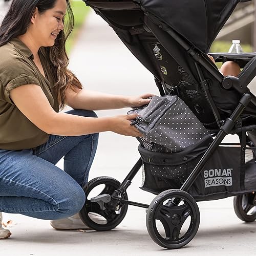 Miniatura 12 de Baby Trend Sistema de viaje Passport Seasons con asiento infantil EZ-Lift, color negro