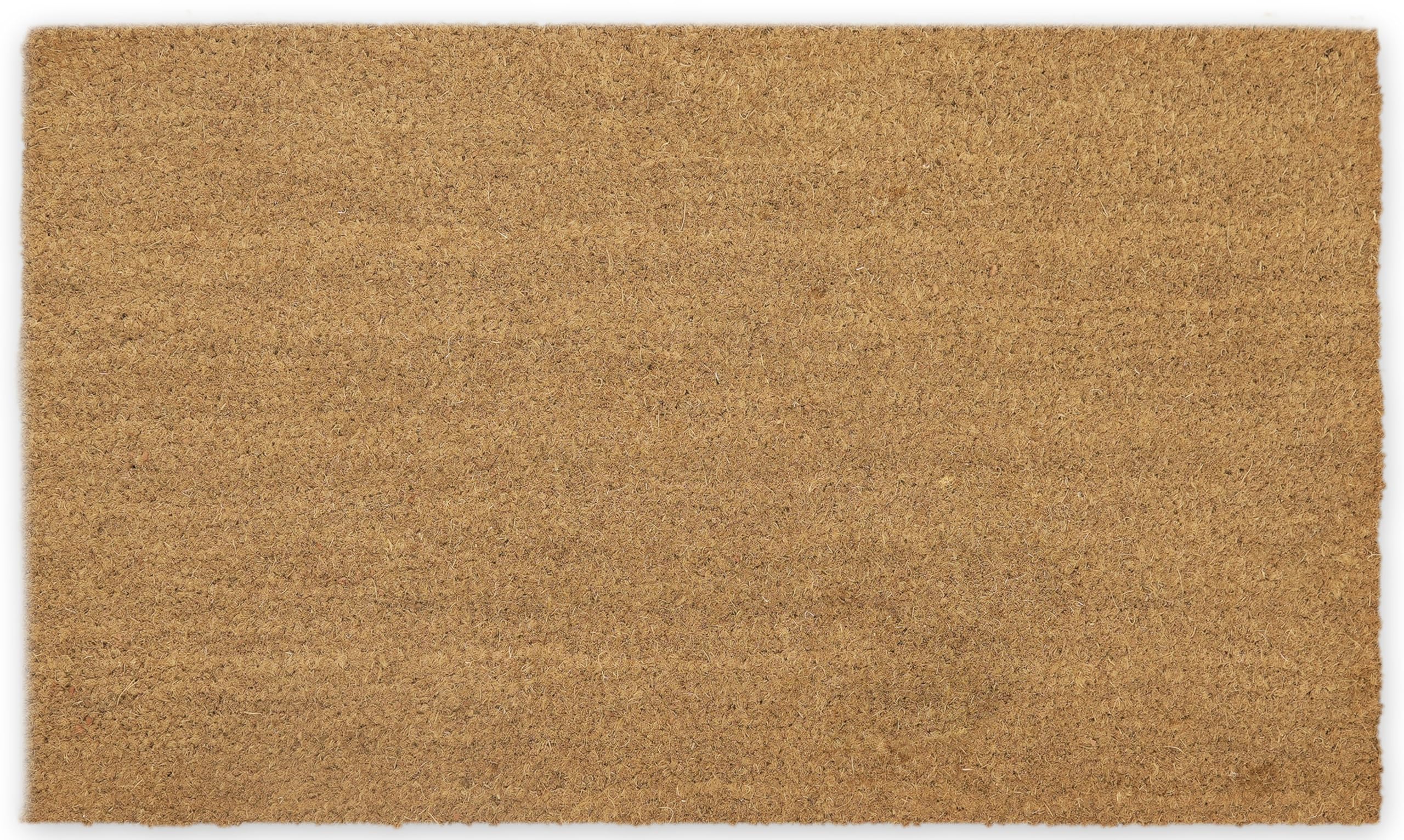 COCONIQ Coir Door Mats 17" X 30", Pack of 1, Non-Slip Sturdy, PVC Backed, Heavy Duty, Easy to Clean, Ideal for Door Entrance, Patio, Porch, Backyard,