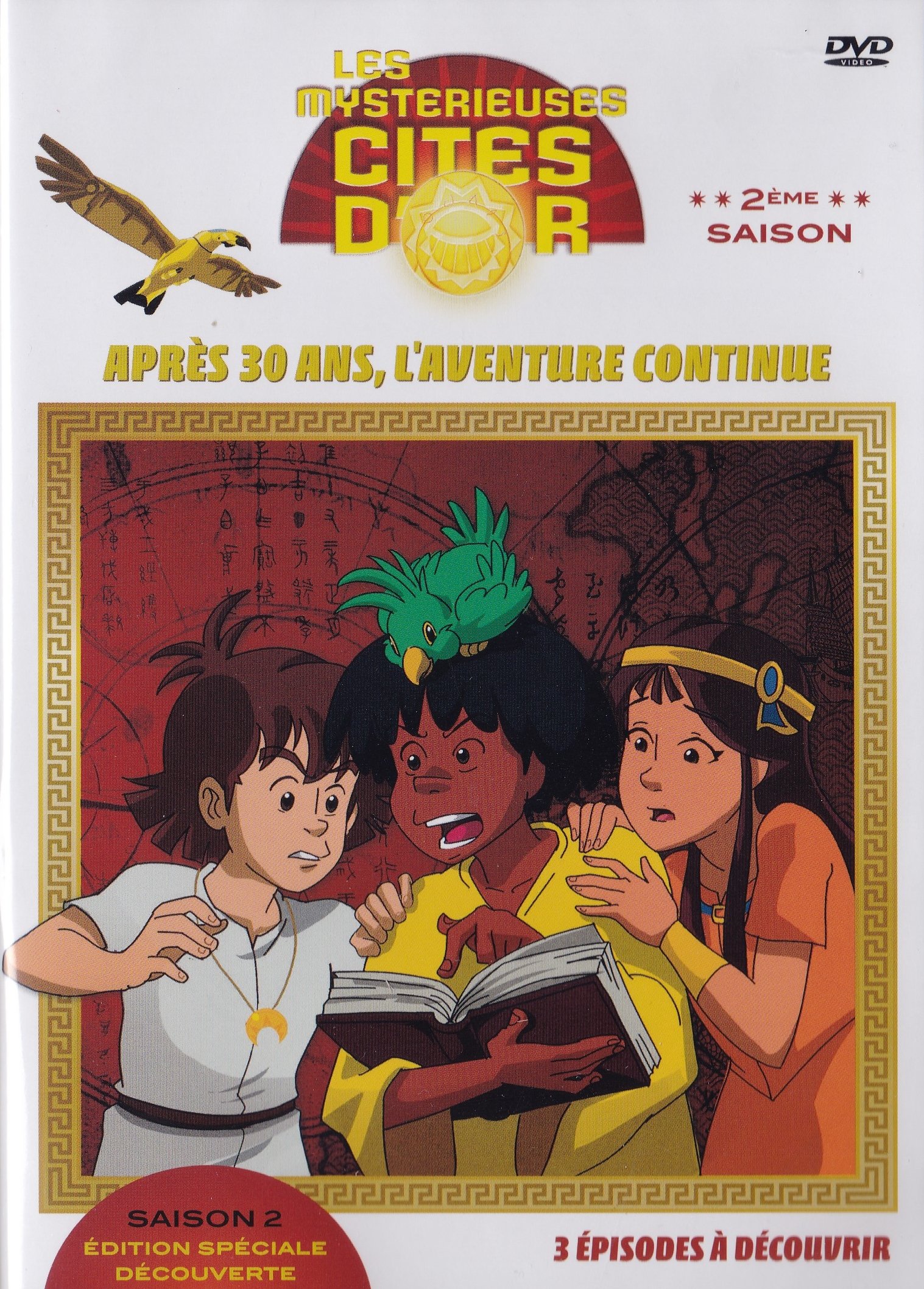 Les Mystérieuses Cités D'Or Saison 2 - 3 épisodes a découvrir [DVD]