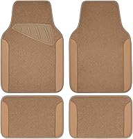 Vista 9 de CAR PASS Alfombrillas universales impermeables de cuero sintético de 3 filas para automóvil, alfombrillas negras para automóvil que se ajustan a