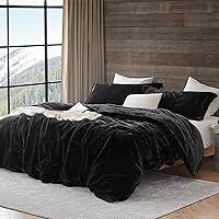 Vista 1 de Byourbed Chunky Bunny - Edredón Coma Inducer Twin XL, color negro conejo