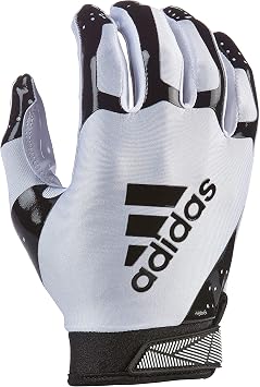 adidas ADIFAST 3.0 Football Receiver Glove, White/Black, Large