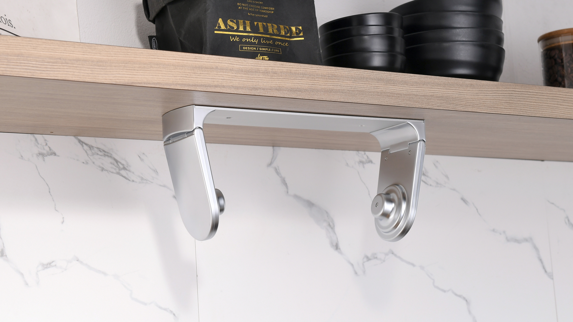 simpletome ONE HAND TEAR Paper Towel Holder Under Cabinet Glue or Drilling Installation Aluminum ABS (Pearl Chrome Silver simpletome ONE HAND TEAR Paper Towel Holder Under Cabinet Glue or Drilling Installation Aluminum ABS (Pearl Chrome Silver